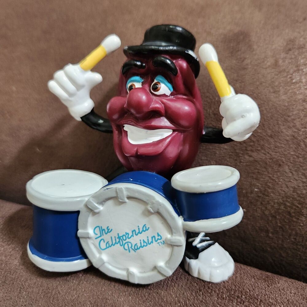 Vintage California Raisin Lot Of 7 Musicians And Singer - Picture 5 of 9